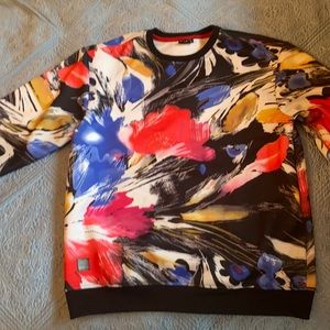 Multicolored crewneck